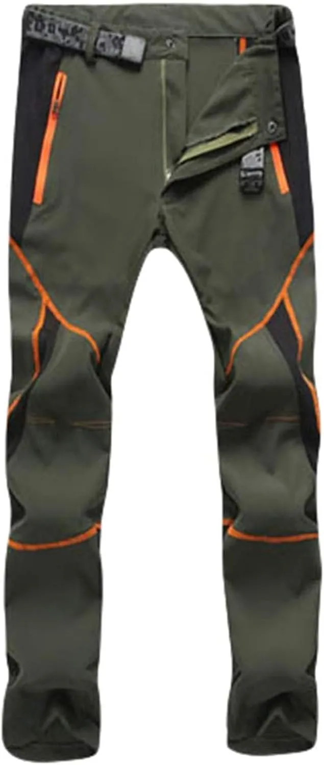 LCMTWX Cargo Pants for Men Casual Jogging Sports Elastic with Pockets Men's Men's Pants Trousers with Zipper Pockets
