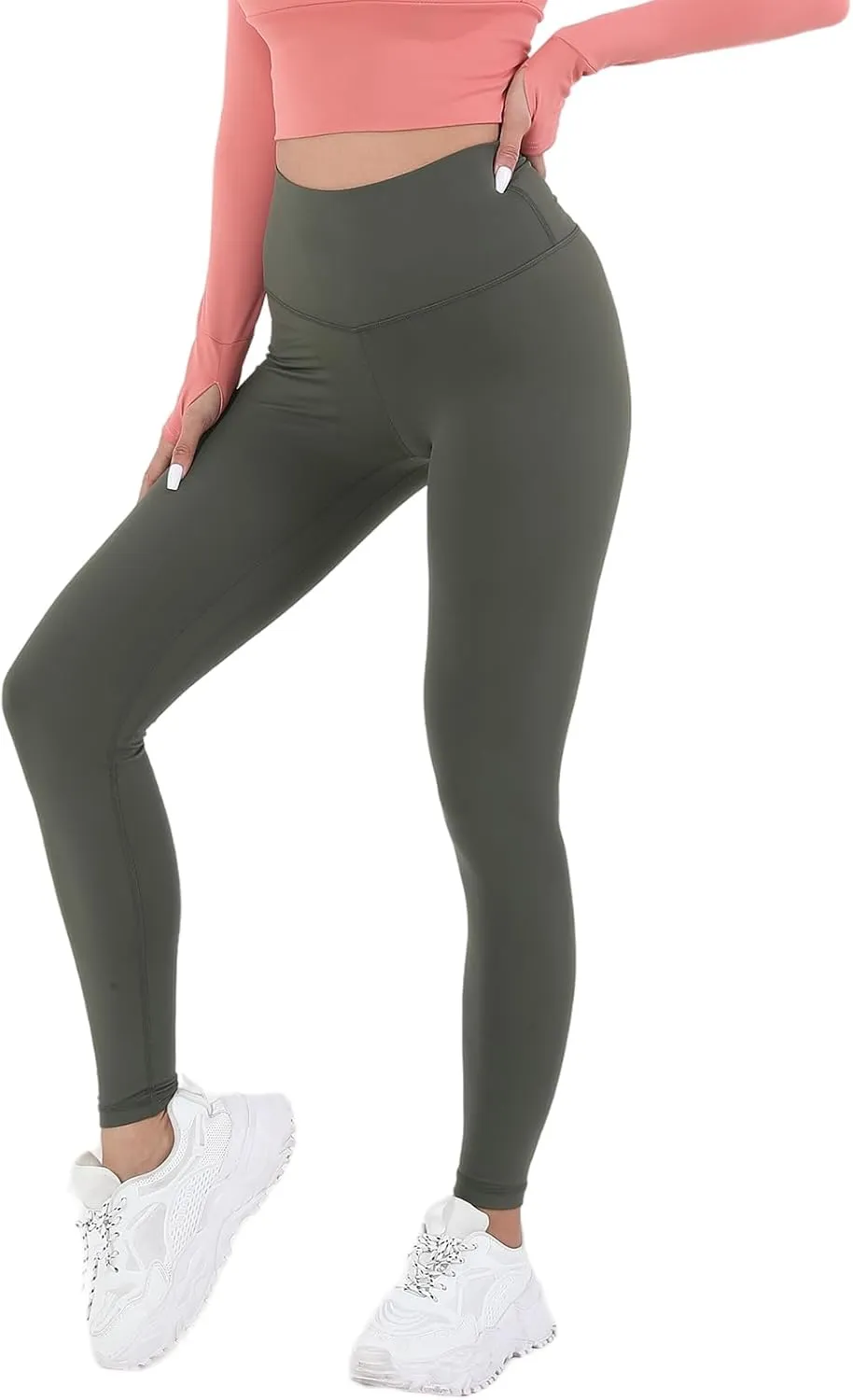 Leggings for Women, High Waist Yoga Pants, Tummy Control Joggers for Women, Soft Sweatpants for Athletic