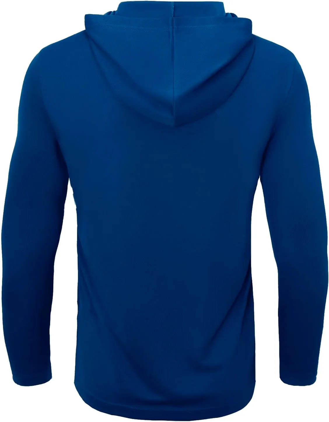 Men Hooded Long Sleeve T Shirts Pack Quick Dry Odor Protection Running Activewear Workout Performance Tee Shirts