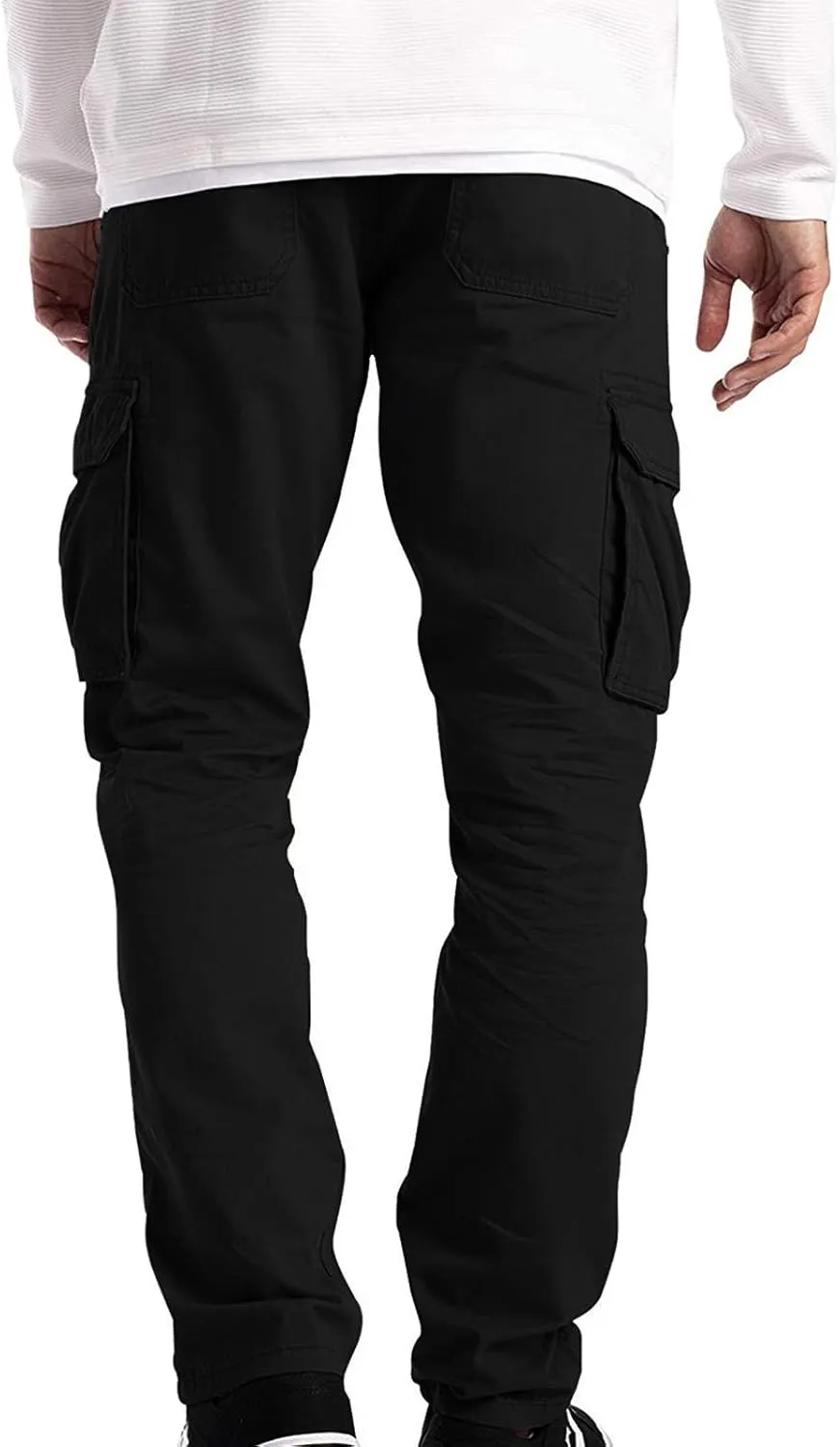 Men Work Pants Work Pants 6 Full Men's Cargo Cargo Pocket Men's Pants Sweatpants for Men Jogging Pants Men Men's