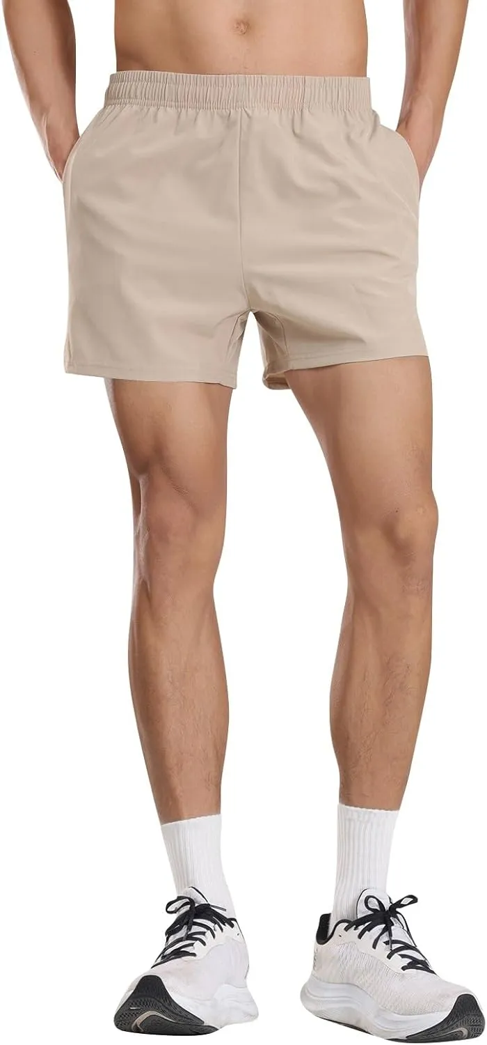 Men's Athletic Shorts Loose-Fit Lightweight Quick Dry Running Workout Gym Casual Shorts with Pockets