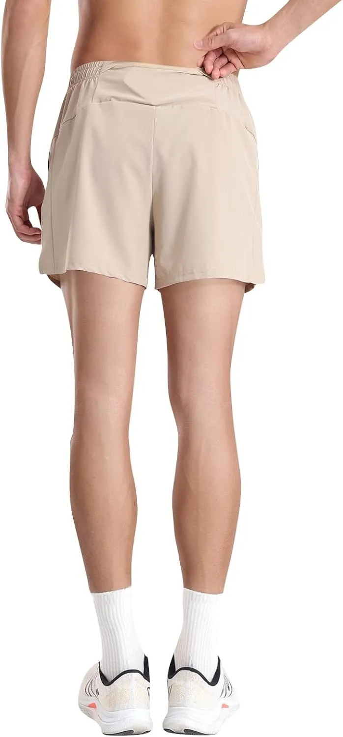 Men's Athletic Shorts Loose-Fit Lightweight Quick Dry Running Workout Gym Casual Shorts with Pockets