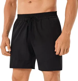 Men's Athletic Shorts Quick Dry Running Shorts with Zippered Pockets Performance Gym Lightweight Shorts