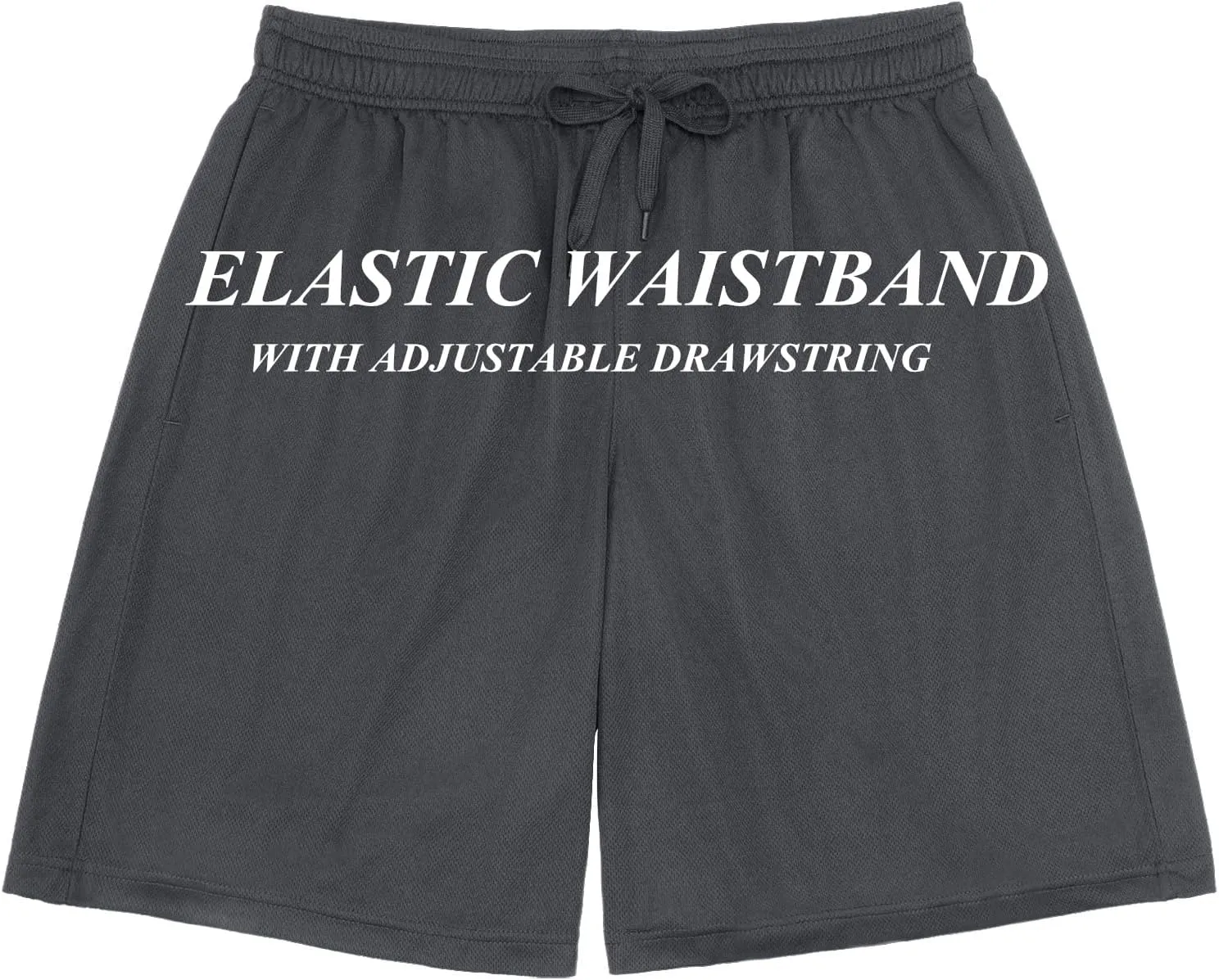 Men’s Basketball Shorts Running Athletic Workout Shorts with Pockets Quick Dry and Loose Fit