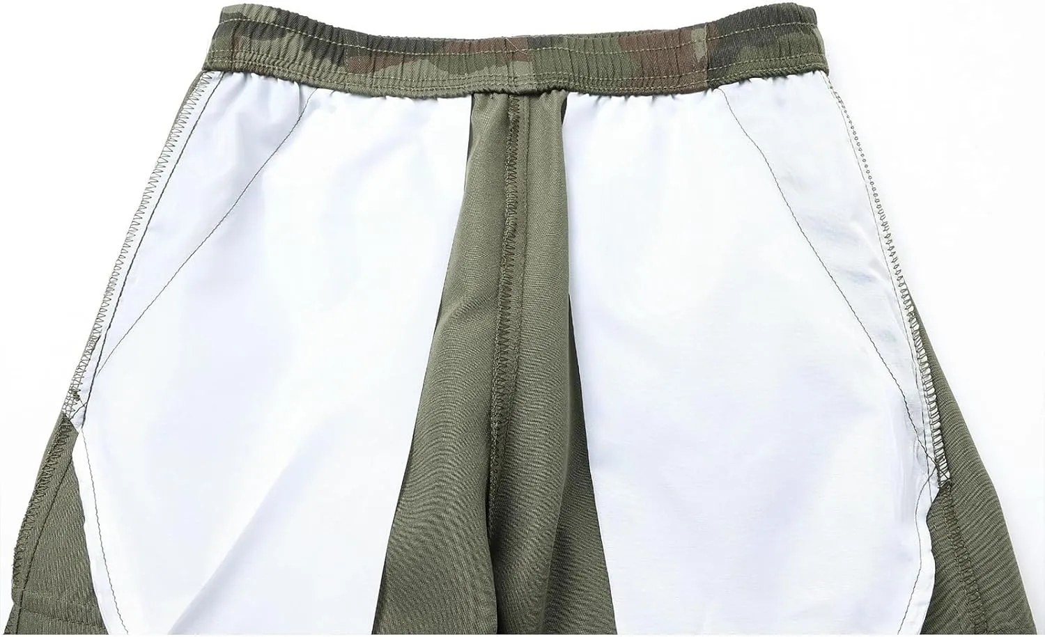 Men's Camo Cargo Pants Military Combat Hiking Sweatpants Outdoor Loose Fit Drawstring Pants for Travel Running Golf