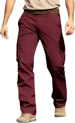 Mens Cargo Pants Thickened Pants Cotton Pocket Multi Color Large Sanitary Pants Multi Pockets Relaxed Fit