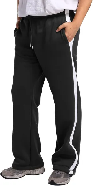 Men's Casual Cargo Pants Relaxed Fit Outdoor Hiking Workout Sweatpants, Stretch Drawstring Elastic Waist Jogger Pants