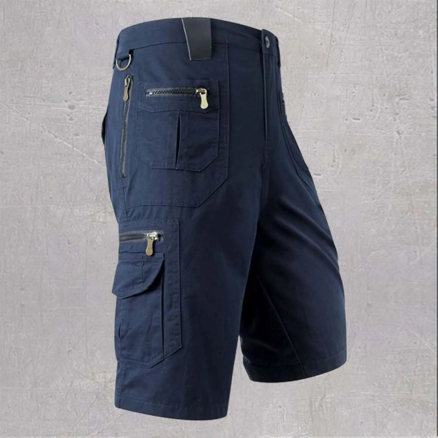 Mens Casual Tactical Cargo Shorts Summer Lightweight Camo Hiking Pants with Multi Pockets Athletic Active Gym Shorts
