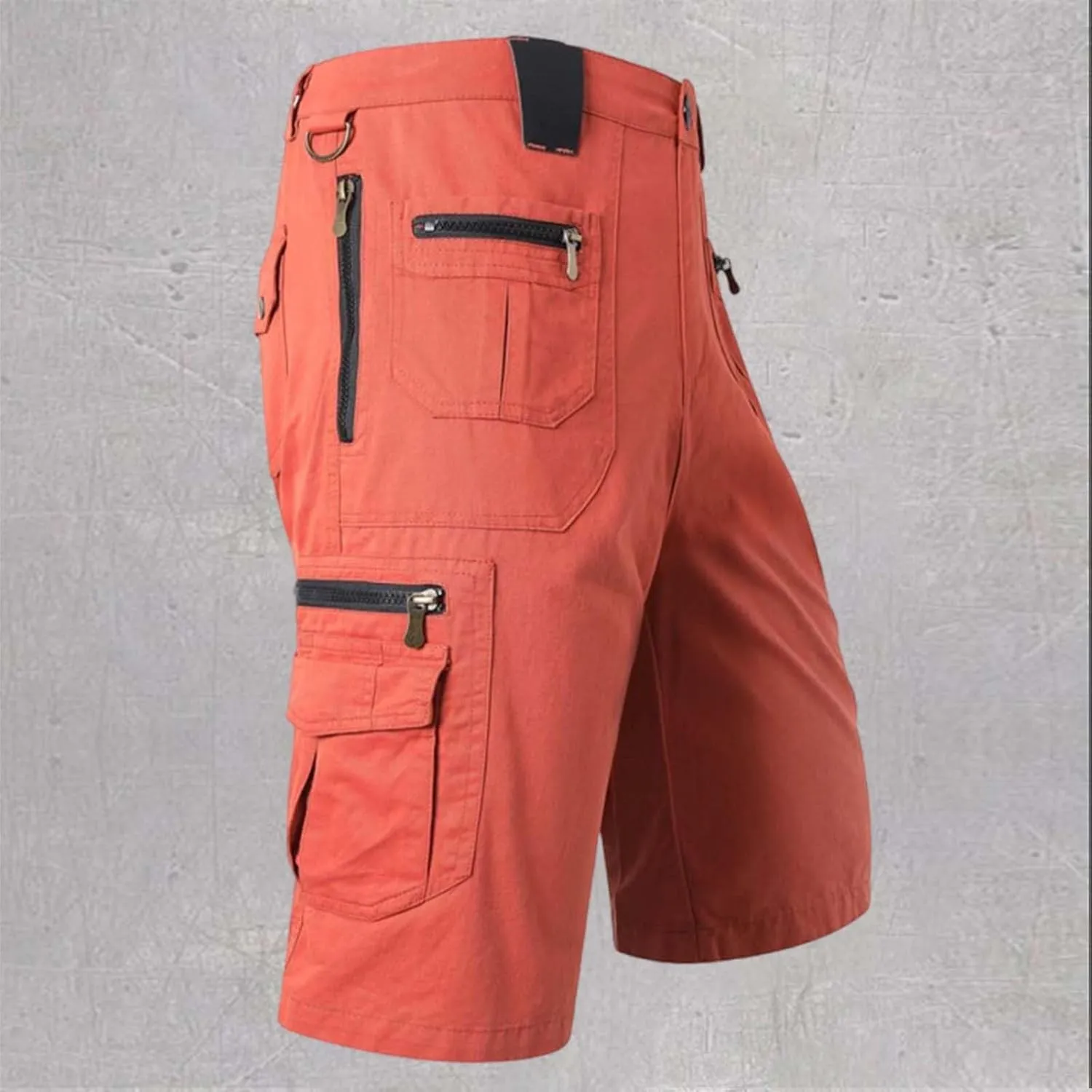 Mens Casual Tactical Cargo Shorts Summer Lightweight Camo Hiking Pants with Multi Pockets Athletic Active Gym Shorts