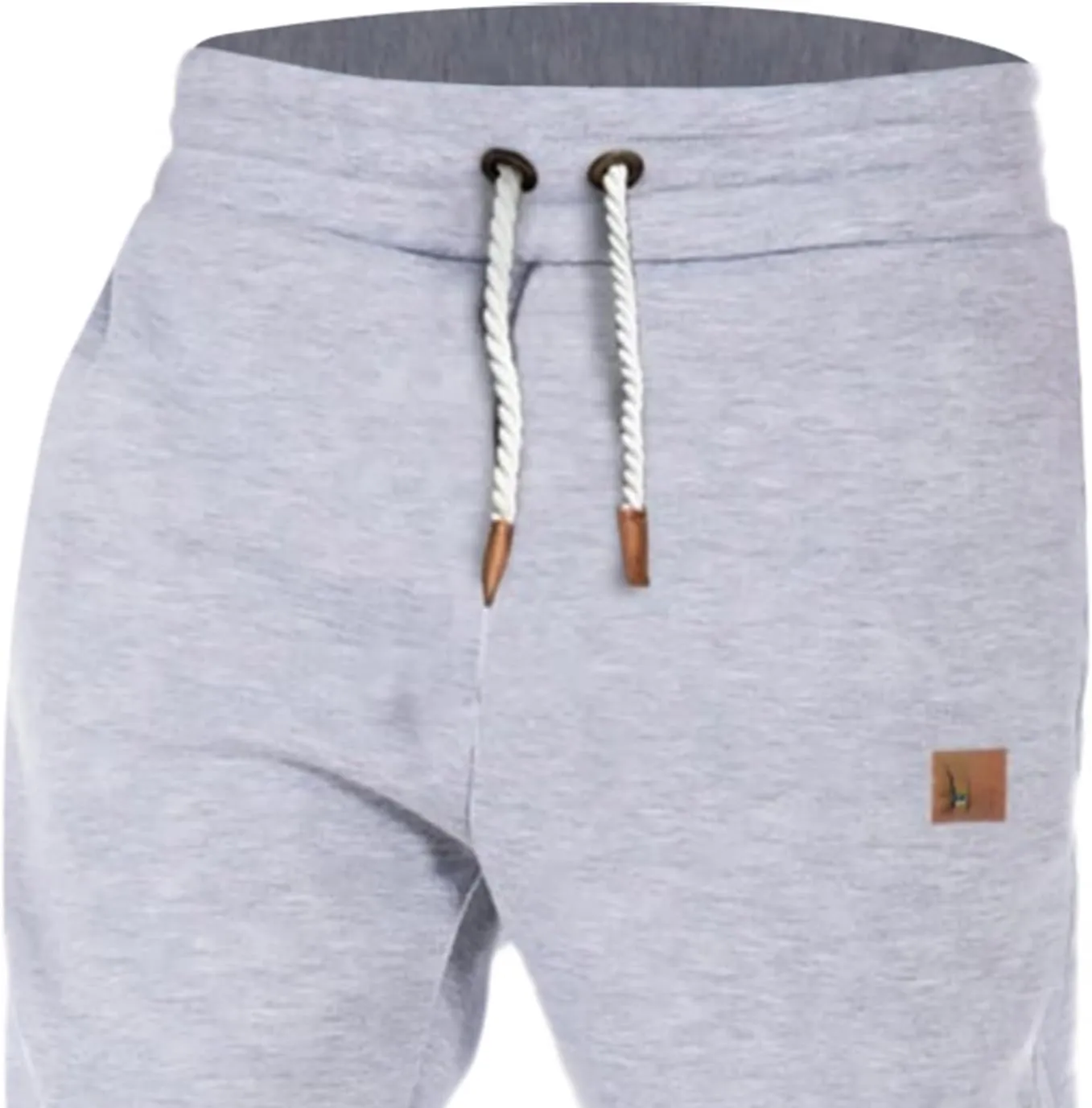 Mens Corduroy Cargo Pants, Baggy Casual Sweatpants, Athletic Drawstring Elastic Waist Relaxed Fit Pants with Pockets
