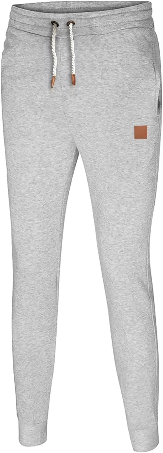 Mens Corduroy Cargo Pants, Baggy Casual Sweatpants, Athletic Drawstring Elastic Waist Relaxed Fit Pants with Pockets