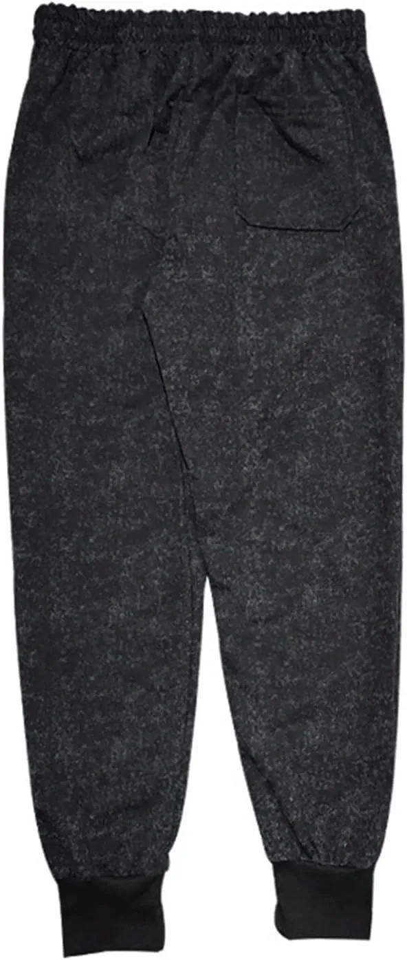 Mens Fleece Sweatpants Baggy Cargo Joggers Loose Fit Casual Drawstring Elastic Waist Sweat Pants Gym Athletic Pockets