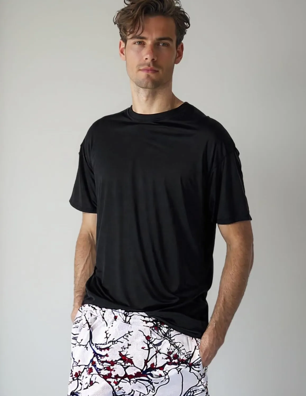 Men's Graphic Basketball Shorts - Breathable Mesh Workout Shorts, Quick-Dry Gym & Beach, Streetwear Casual Athletic Shorts