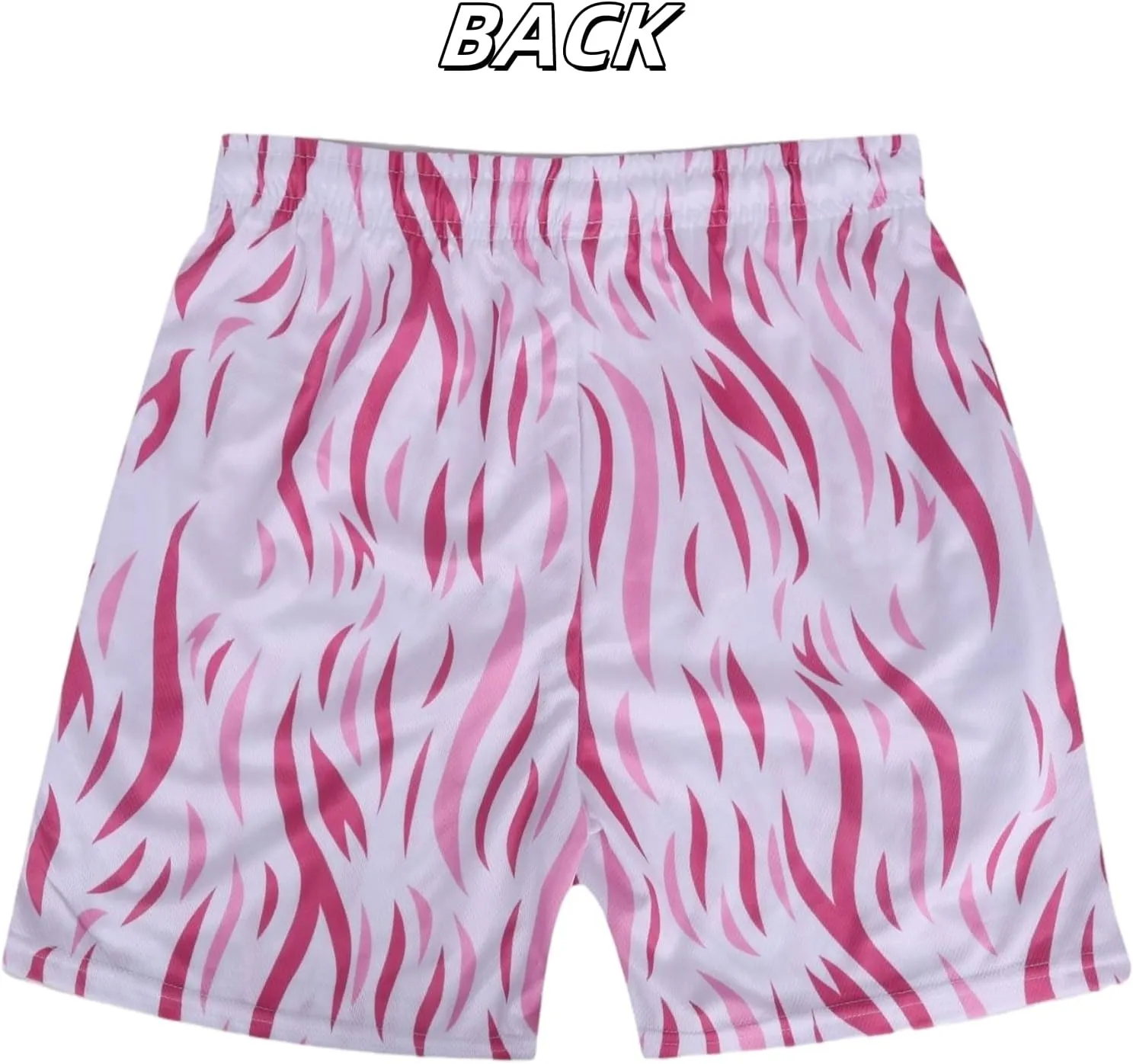 Men's Graphic Basketball Shorts - Breathable Mesh Workout Shorts, Quick-Dry Gym & Beach, Streetwear Casual Athletic Shorts