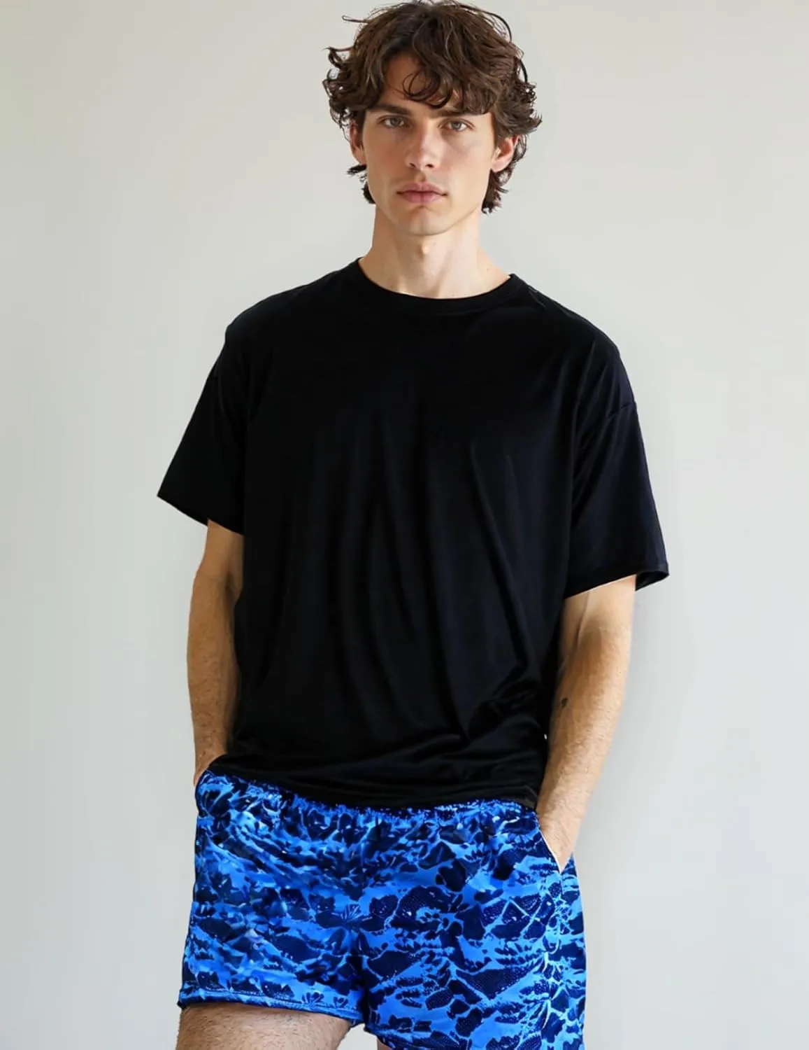 Men's Graphic Basketball Shorts - Breathable Mesh Workout Shorts, Quick-Dry Gym & Beach, Streetwear Casual Athletic Shorts