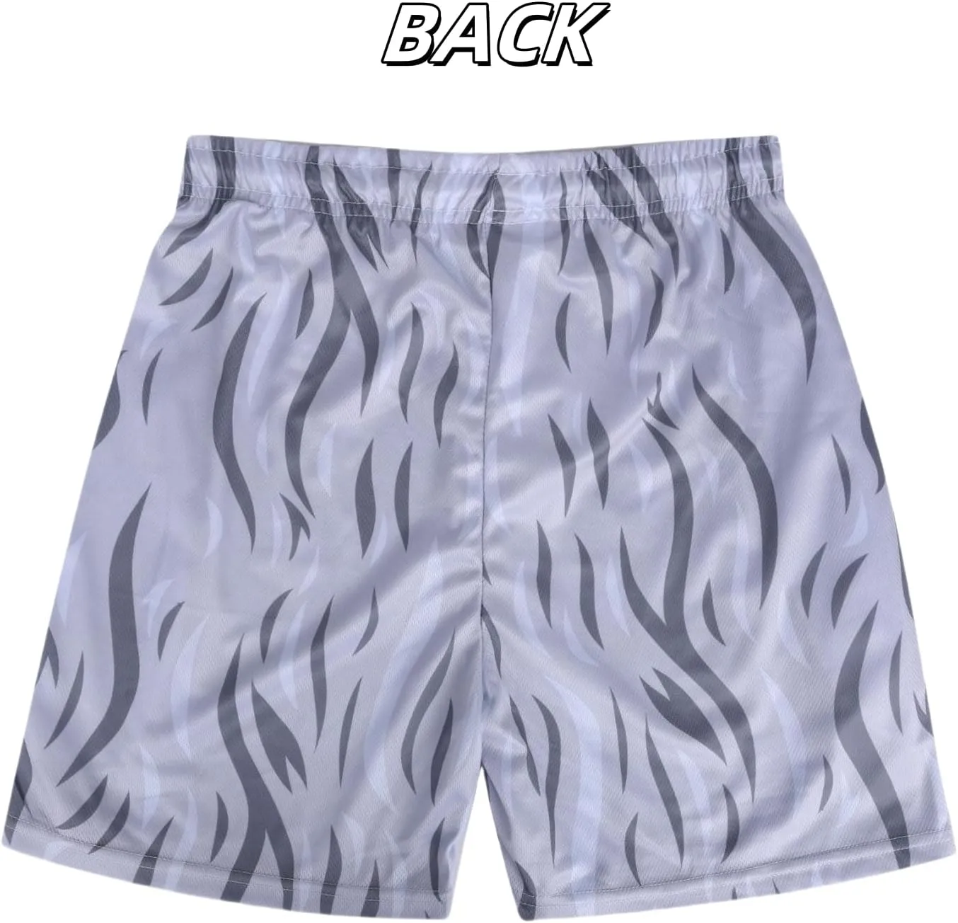 Men's Graphic Basketball Shorts - Breathable Mesh Workout Shorts, Quick-Dry Gym & Beach, Streetwear Casual Athletic Shorts