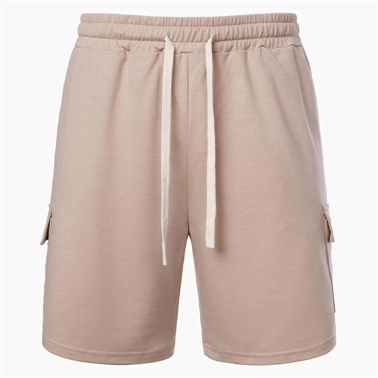 Men's Gym Workout Shorts 7 Inch Athletic Shorts Drawstring Summer Cargo Pants Quick Dry Running Shorts with Pockets