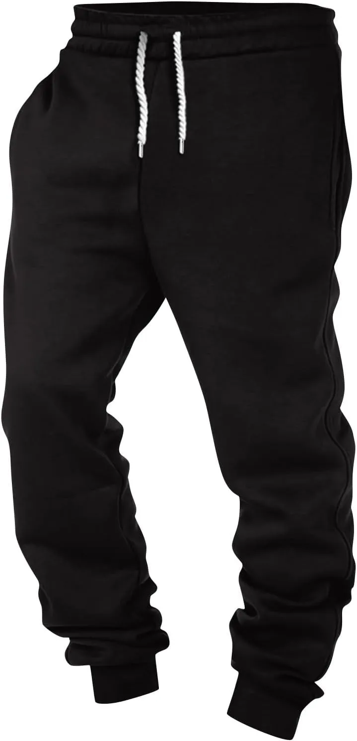 Mens Joggers Loose Fit Vintage Streetwear Cargo Joggers Men Lounge Tapered Elastic Waist Pants