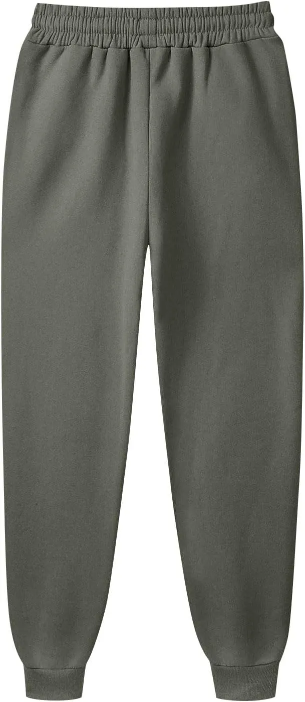 Mens Joggers Loose Fit Vintage Streetwear Cargo Joggers Men Lounge Tapered Elastic Waist Pants