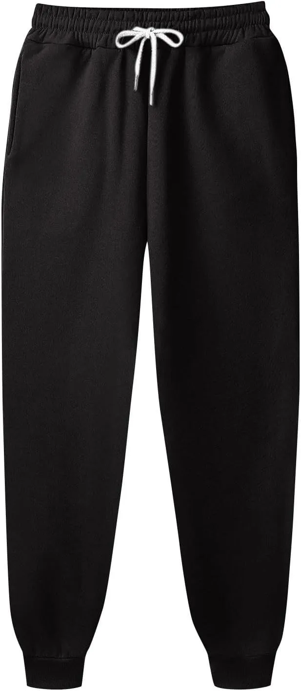 Mens Joggers Loose Fit Vintage Streetwear Cargo Joggers Men Lounge Tapered Elastic Waist Pants