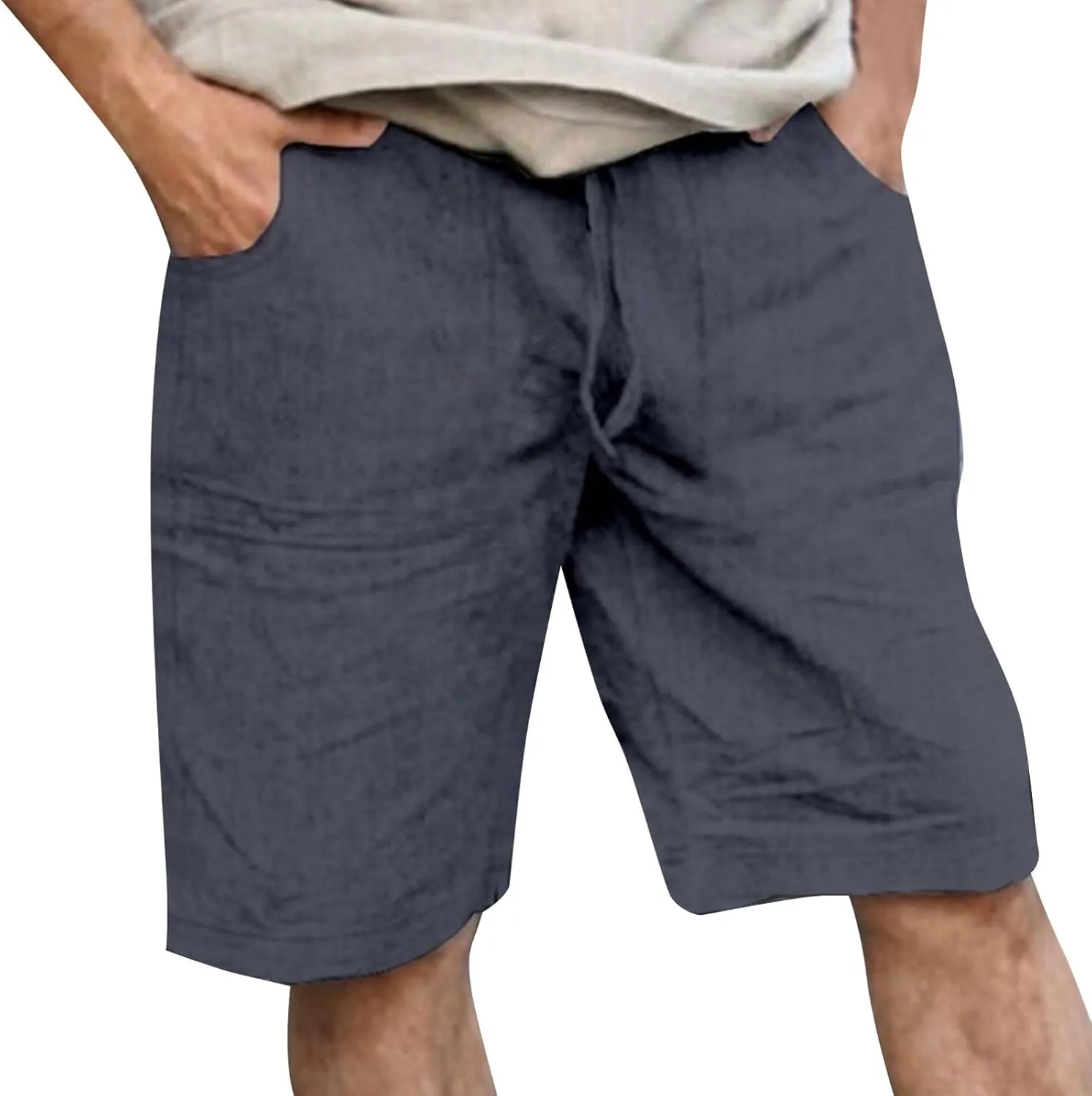 Mens Lounge Shorts Quick Dry Loose Fit Comfortable and Lightweight High Waisted Shorts 2025 Summer