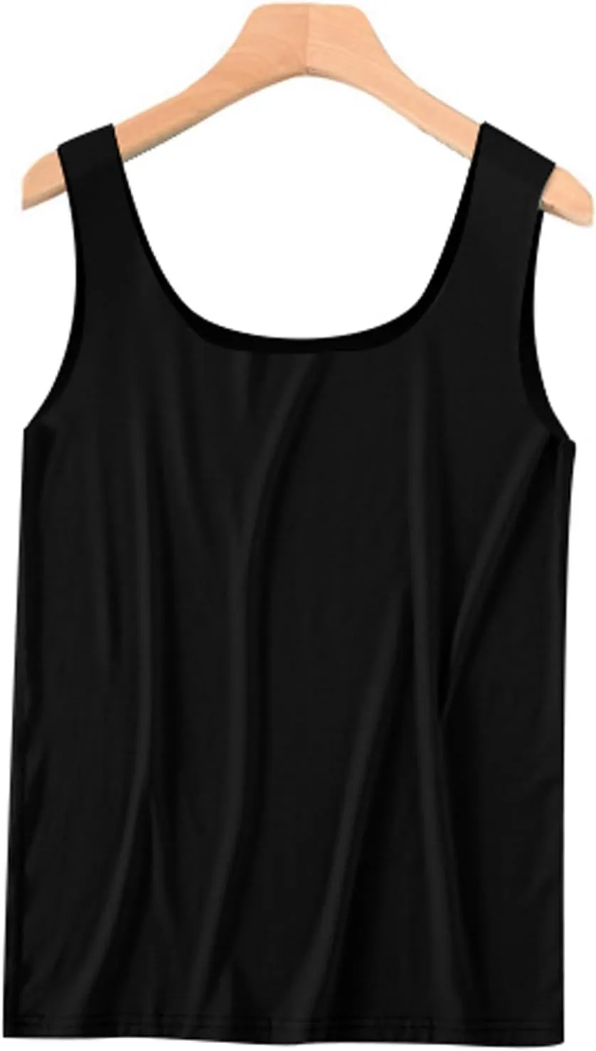 Mens Muscle Shirts Sleeveless Quick Dry Tank Tops Summer Ice Silk Breathable Activewear Undershirt Stretch Loose Fit