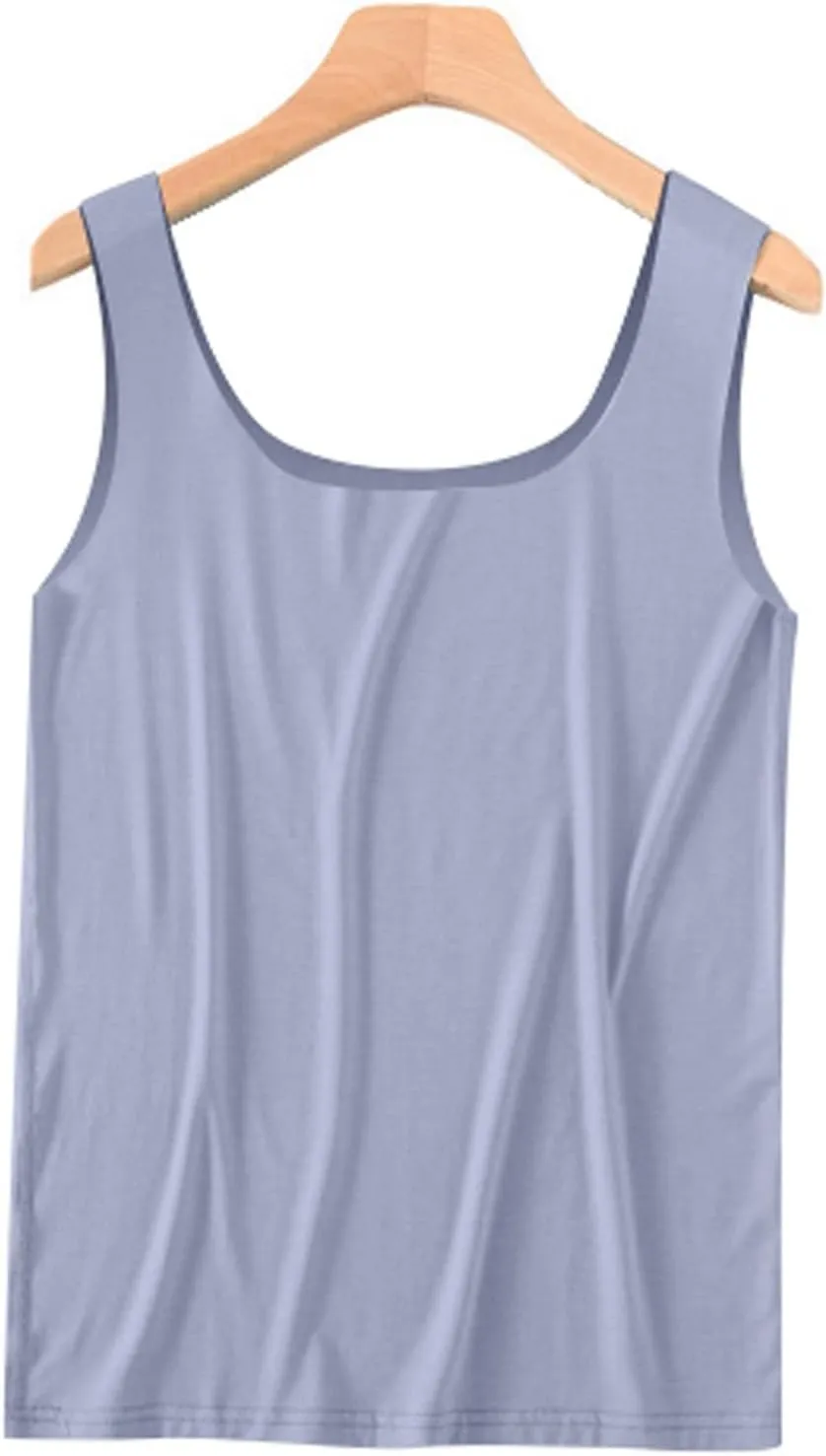 Mens Muscle Shirts Sleeveless Quick Dry Tank Tops Summer Ice Silk Breathable Activewear Undershirt Stretch Loose Fit