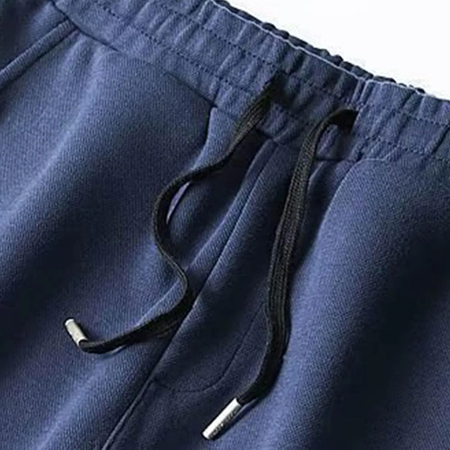 Mens Plus Size Sweatpants Drawstring Elastic Waisted Joggers Trousers Outdoor Athletic Track Pants with Pockets