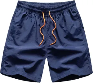 Men's Quick Dry Loose Fit Active Shorts Lightweight Bodybuilding Athletic Shorts Running Shorts for Workout
