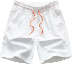 Men's Quick Dry Loose Fit Active Shorts Lightweight Bodybuilding Athletic Shorts Running Shorts for Workout