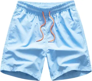 Men's Quick Dry Loose Fit Active Shorts Lightweight Bodybuilding Athletic Shorts Running Shorts for Workout