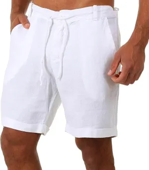 Men's Summer Beach Shorts Lightweight Breathable Hiking Short Pants Plus Size Trunks Quick Dry Elastic Waist Outfits