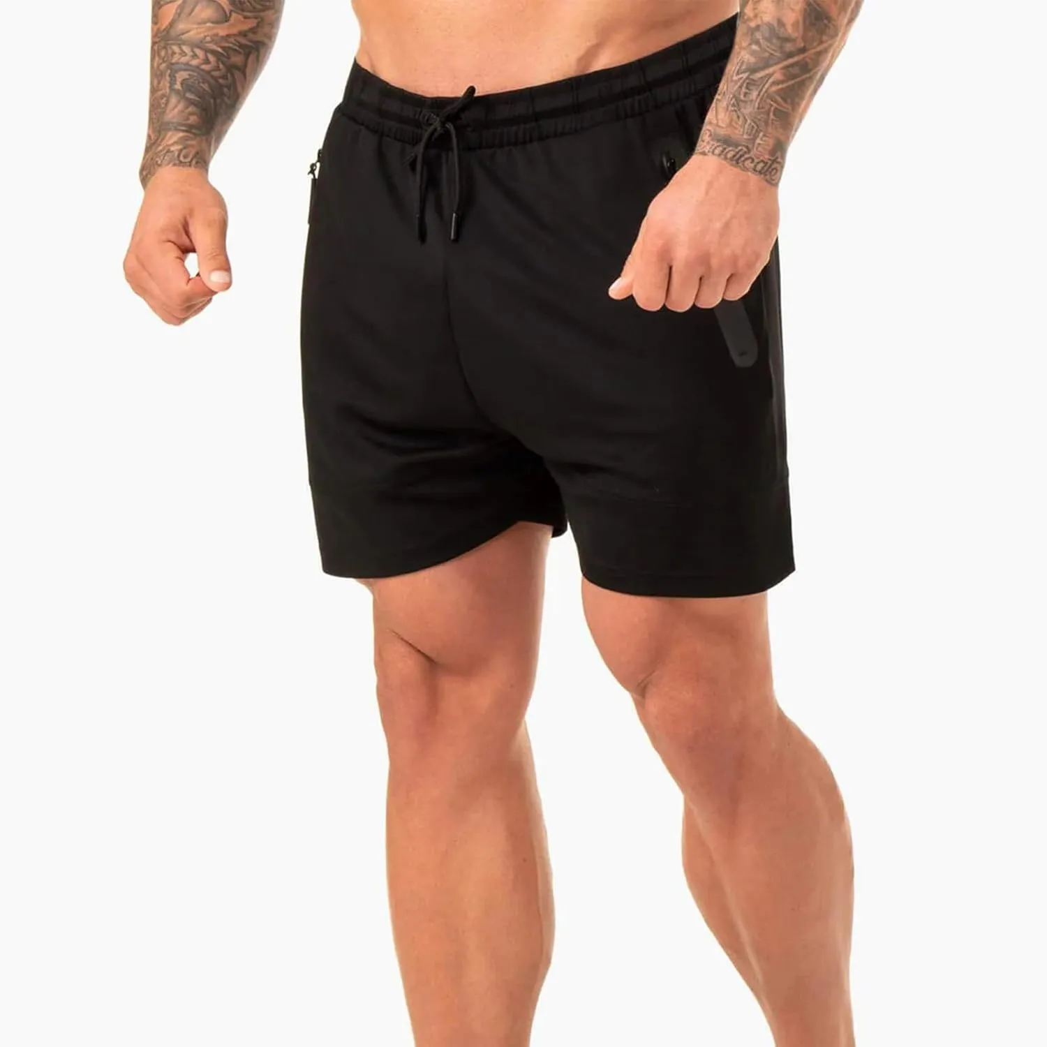 Mens Workout Athletic Shorts Drawstring Quick Dry Hiking Shorts Men Lightweight Sports Gym Shorts Running