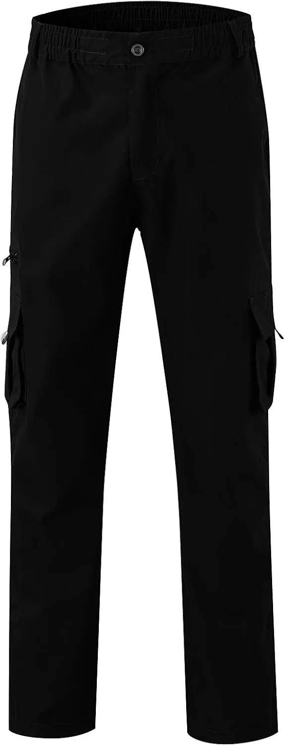 Mens Workout Cargo Sweatpants Sports Work Pants Running Mens Jogger Sweatpants Quick Dry Hiking Trousers Cargo Pants