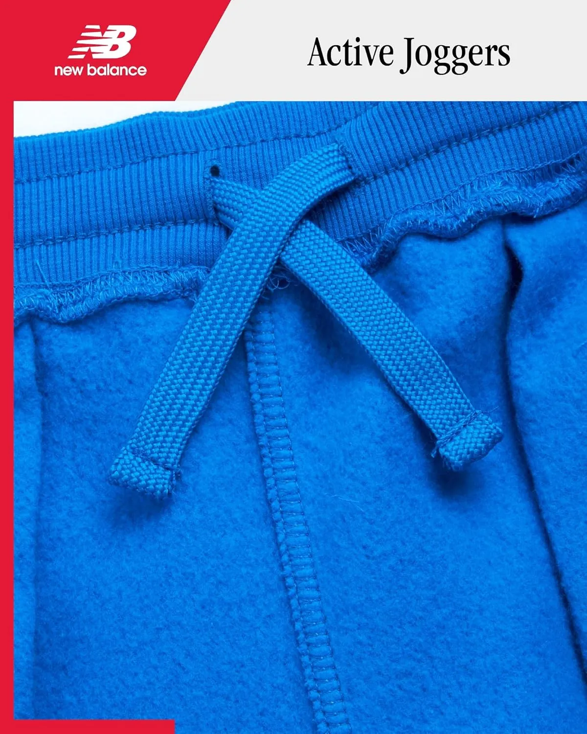 New Balance Boys' Jogger Pants - Basic Fleece Athletic Joggers with Deep Pockets - Performance Sweatpants for Boys' (8-20)