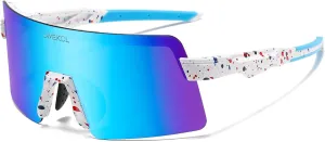 OMEKOL Two Sizes For Adults and Youth Polarized Sunglasses Men Women Outdoor Sport Baseball Glasses UV400 Cycling Eyewear