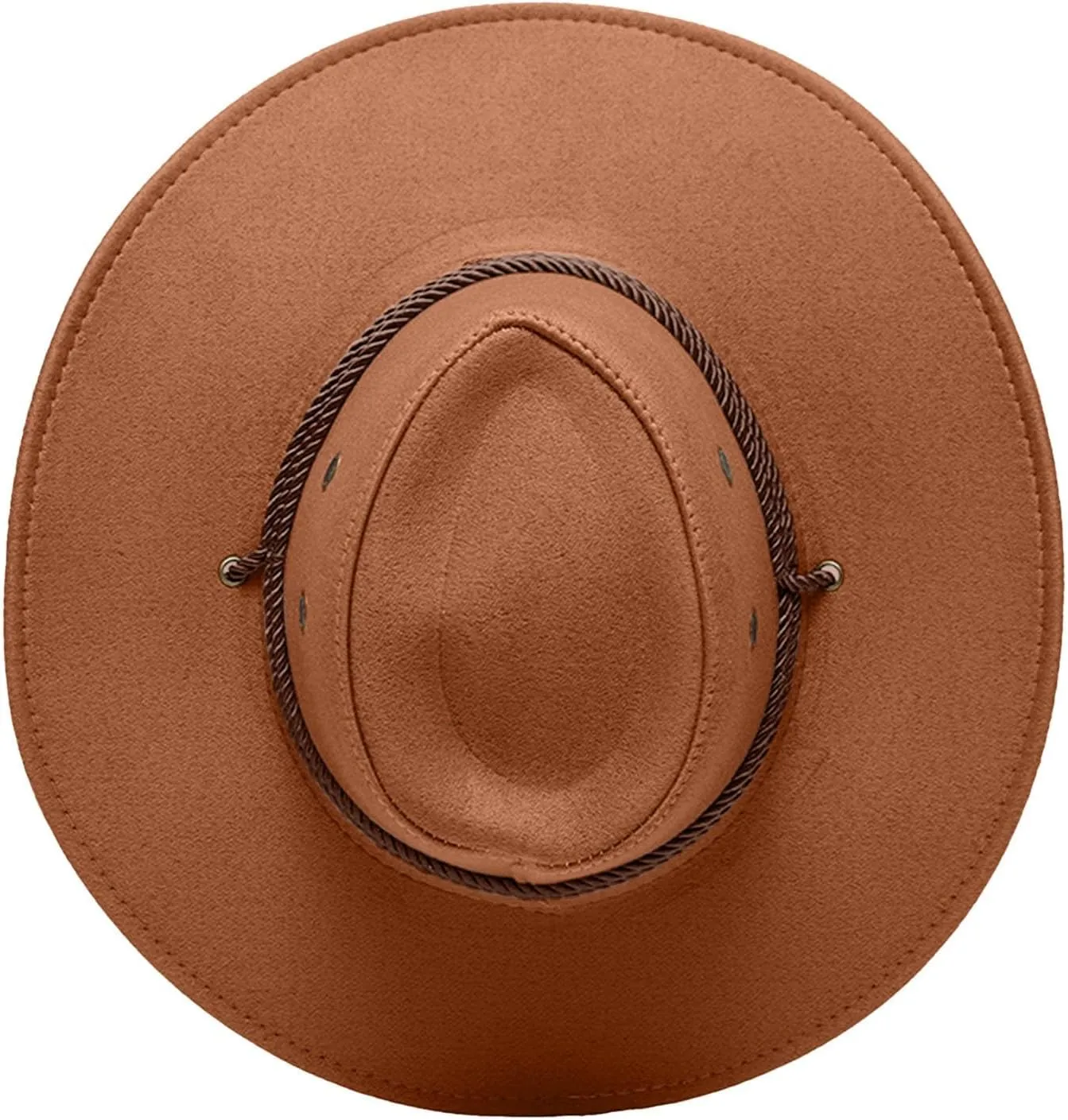 Panama Hat Men Women Wide Brim UV Protection UPF 50  Caps Adjustable Cowboy Hats with Chin Cord Retro Felt Caps Womens Mens
