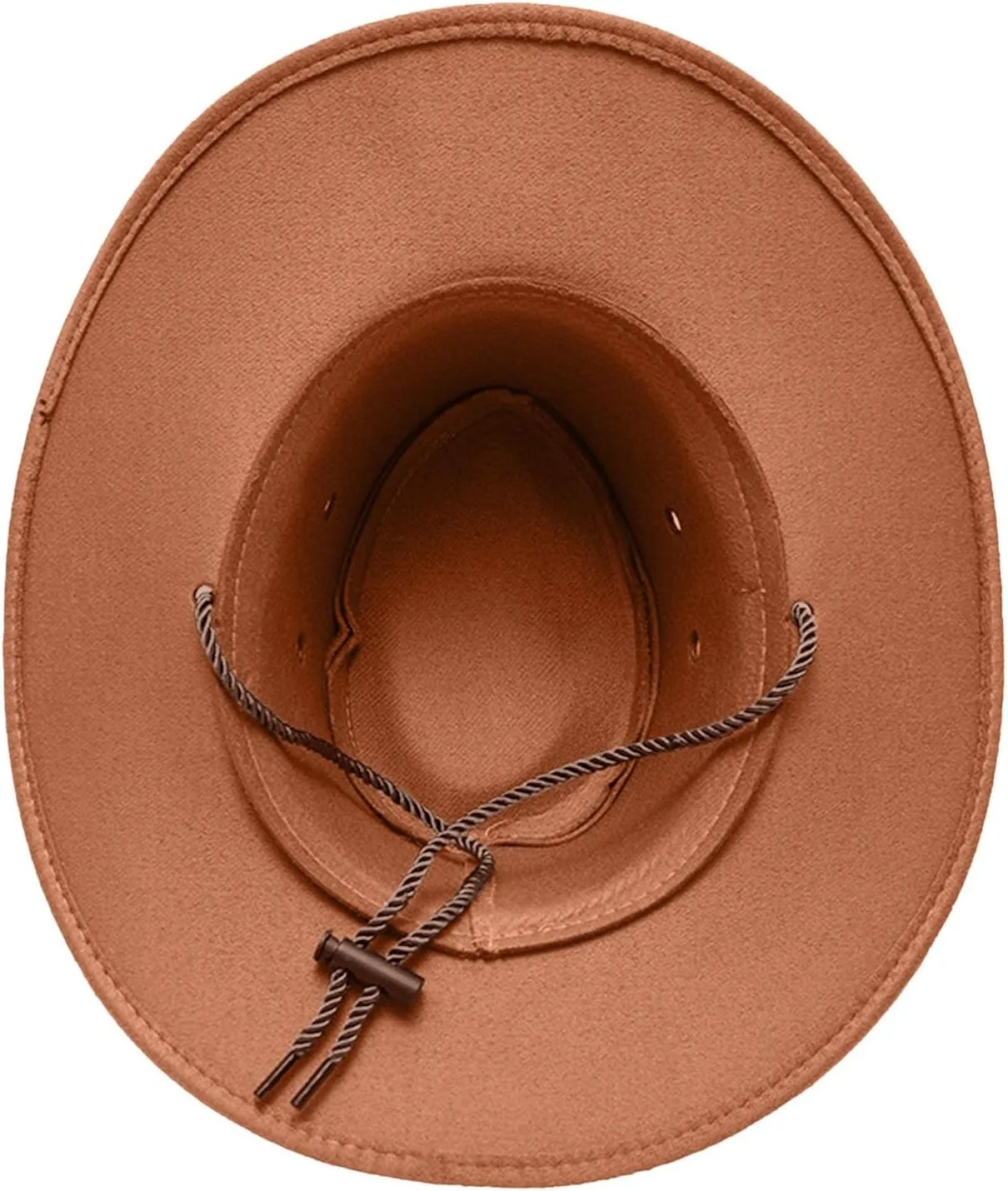 Panama Hat Men Women Wide Brim UV Protection UPF 50  Caps Adjustable Cowboy Hats with Chin Cord Retro Felt Caps Womens Mens