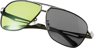 Polarized Photochromic Sunglasses For Men And Women Night Vision Glasses For Driving Cycling UV400 Transition Shades