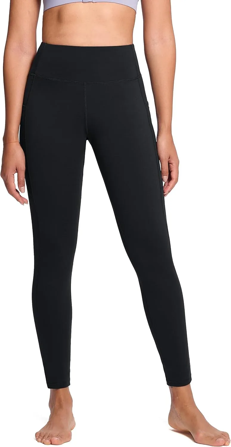 SEVEGO Tall Women's 30"/32"/34"/36" Yoga Leggings High Waist Workout Activewear Pants with Pockets