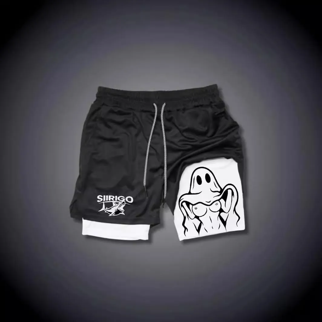 Siirigo Shorts Men, Siirigo Clothing Gym Shorts Mens, Siirigo Mens Athletic Shorts Quick Dry Short (F,3XL)