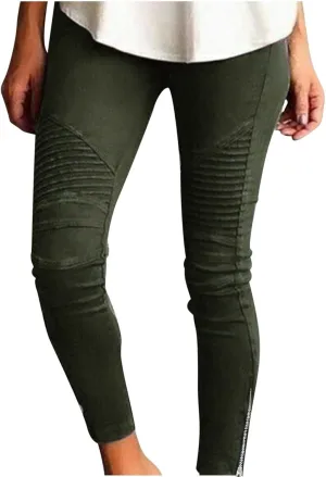 SMIDOW High Waisted Leggings for Women Plus Size Seamless Scrunch Butt Gym Yoga Pants Stretch Pull-on Jeggings Activewear