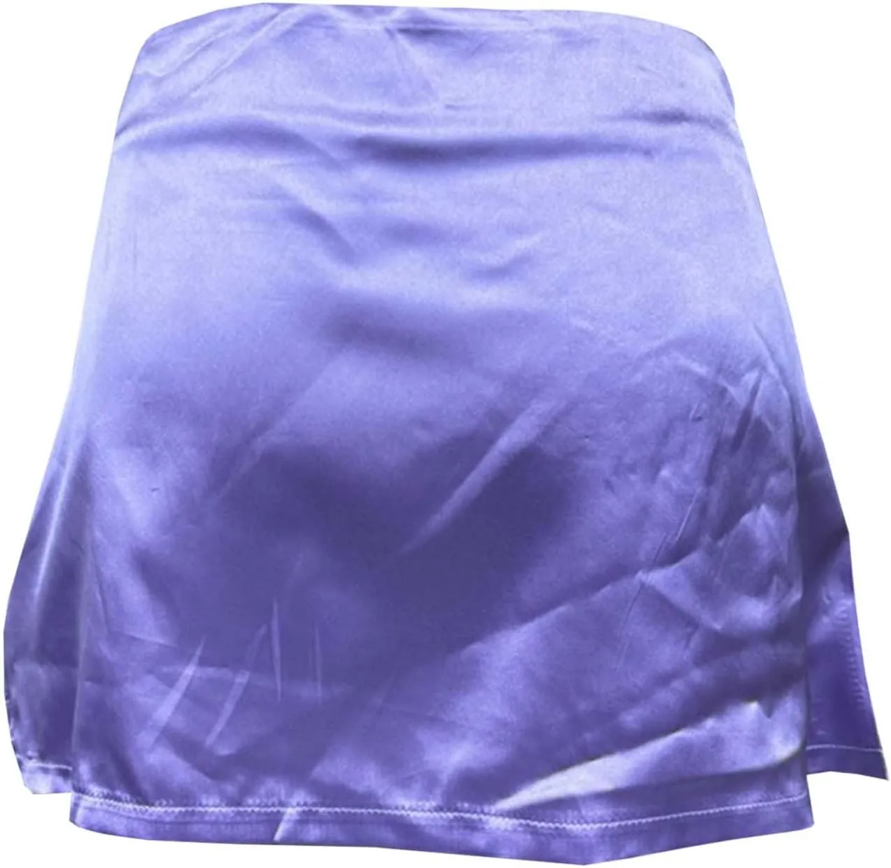 Summer Skirts for Women High Elastic Waist Satin Comfy Slim Stretchy Workout Short Skirts Womens Trendy Clothes