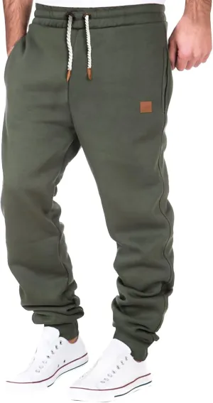 Sweatpants for Men with Pockets Pockets Men's Cargo Sweatpants Open Bottom Straight Leg Casual Fit Baggy Jogger Pants
