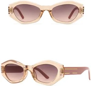 Unique Green Sunglasses Women Fashion Luxury Bold Butterfly Shaped Sun Glasses Jelly Color Shades For Women