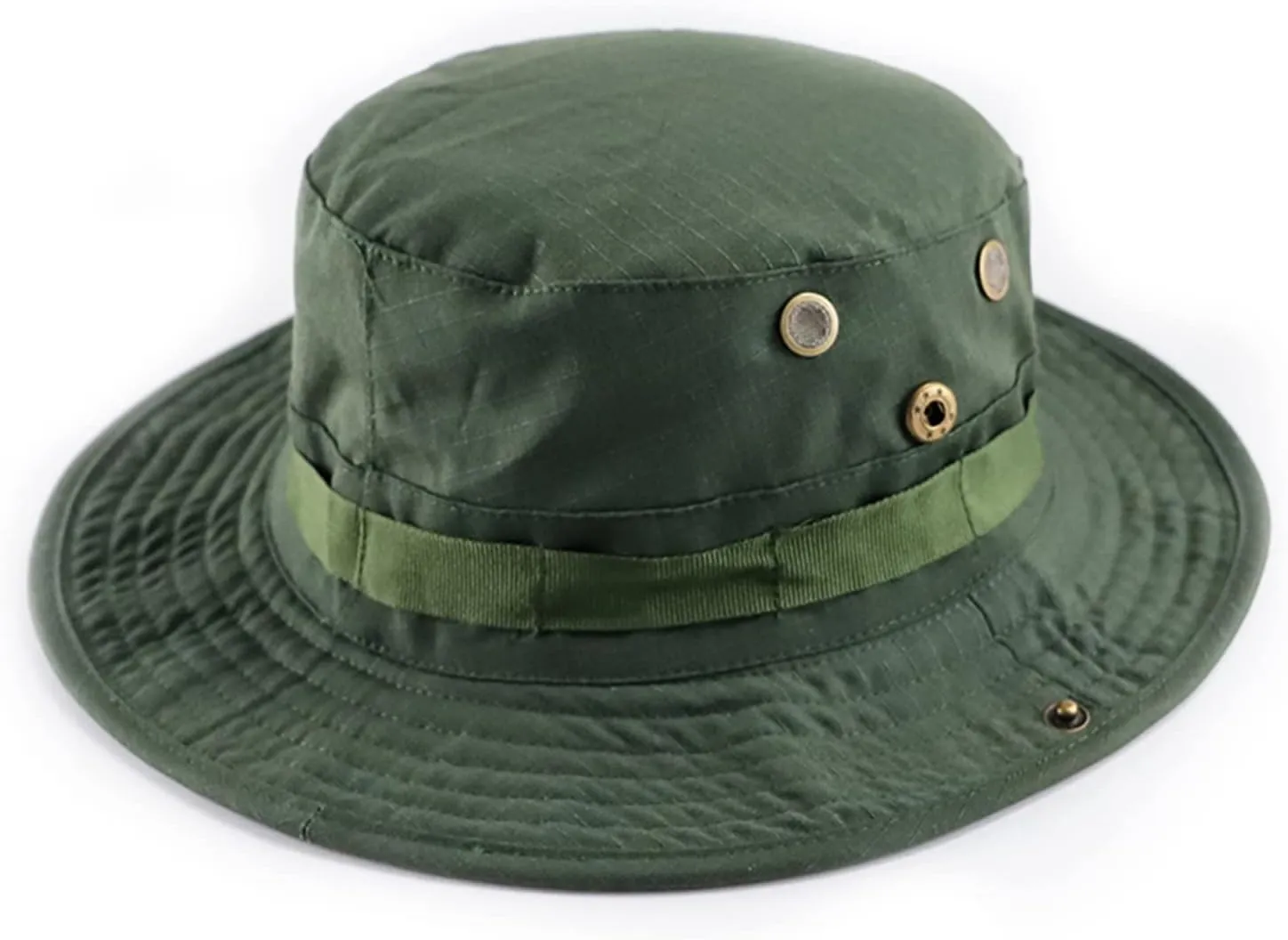 Unisex Summer Men Bonnie Hat Round Top Round Brim Waterproof Bucket Hat Sun Visor Camping Mountaineering Windproof