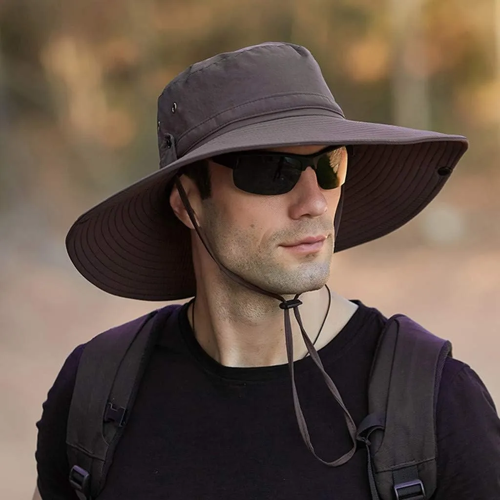 Women Fishing Sun Hat Men Summer Bucket Hats Mesh Outdoor Hiking Gardening Beach Hat