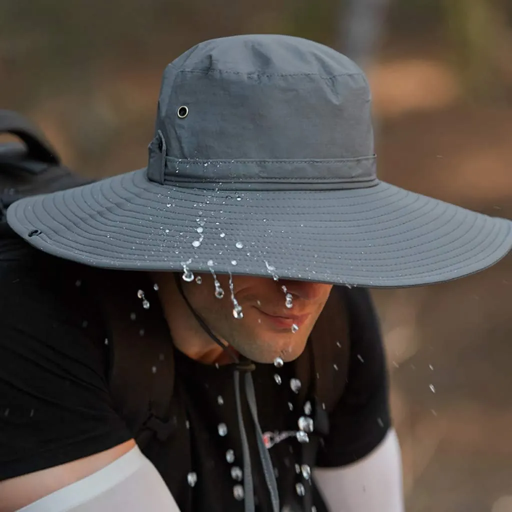 Women Fishing Sun Hat Men Summer Bucket Hats Mesh Outdoor Hiking Gardening Beach Hat
