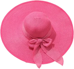 Women Floppy Sun Straw Hats Summer Wide Brim Cap Beach Straw Hat UPF50 Travel Packable Hats with Bow