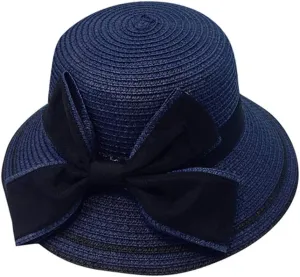 Women Ladies Floppy Beach Sun Foldable Cap New Summer Wide Brim Straw Hat Bucket Cap for Beach Fishing Hiking